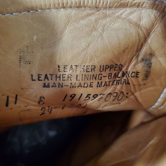Mens Steel Toe Leather Work Boots. Leather Lined. Oil Resistant. Size 11 - Picture 13 of 15